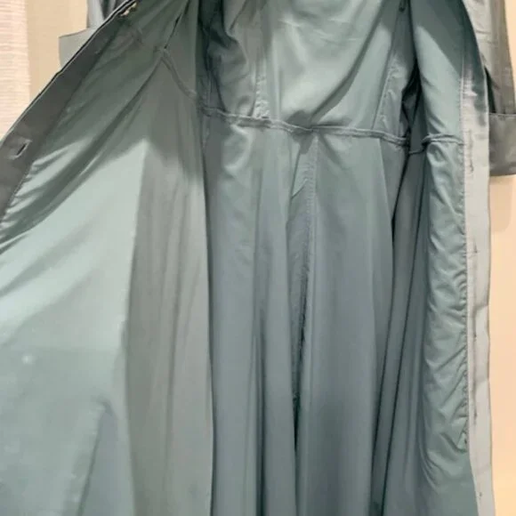 Rickie Freeman for Teri Jon Size 8 Dusty Blue Cocktail Dress - Picture 13 of 14